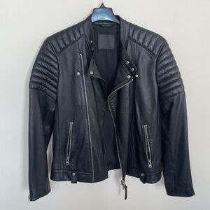 All Saints leather jacket